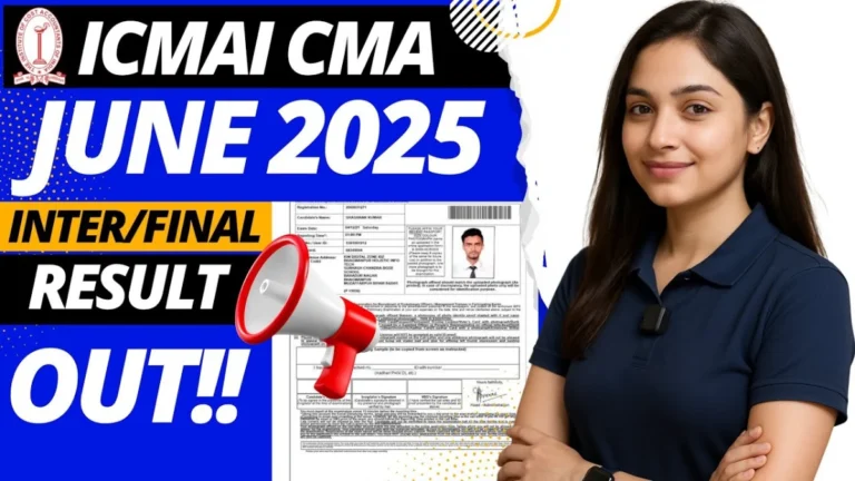 icmai cma inter result