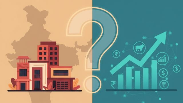 Is Real Estate Better Than Stocks in India